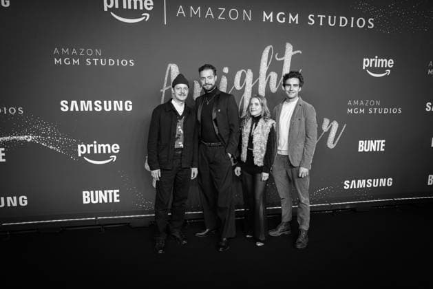 A NIGHT TO REMEMBER von Prime Video und Amazon MGM Studios Merlin Sandmeyer , Fridolin Sandmeyer, Paula Kalenberg, A NIGHT TO REMEMBER Dinner von Prime Video und Amazon MGM Studios Anlässlich der 76. Berlinale im VON GREIFSWALD in Berlin Copyright: xEventpressx