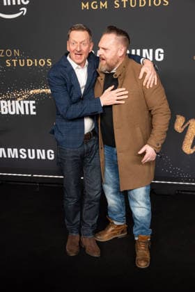 A NIGHT TO REMEMBER von Prime Video und Amazon MGM Studios Axel Stein , Michael Kessler A NIGHT TO REMEMBER Dinner von Prime Video und Amazon MGM Studios Anlässlich der 76. Berlinale im VON GREIFSWALD in Berlin Copyright: xEventpressx