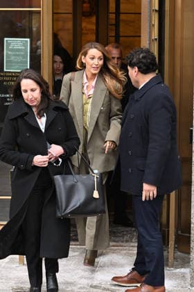 Blake Lively leaves New York City courthouse after showdown with Justin Baldoni Featuring: Blake Lively Where: New York City, New York, United States When: 11 Feb 2026 Credit: Elder Ordonez INSTARimages EDITORIAL USE ONLY. NOT FOR USE BY NEWSPAPERS BASED IN THE UK. Copyright: xx instar55456909