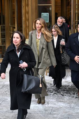Blake Lively leaves New York City courthouse after showdown with Justin Baldoni Featuring: Blake Lively Where: New York City, New York, United States When: 11 Feb 2026 Credit: Elder Ordonez INSTARimages EDITORIAL USE ONLY. NOT FOR USE BY NEWSPAPERS BASED IN THE UK. Copyright: xx instar55456915