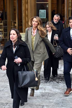 Blake Lively leaves New York City courthouse after showdown with Justin Baldoni Featuring: Blake Lively Where: New York City, New York, United States When: 11 Feb 2026 Credit: Elder Ordonez INSTARimages EDITORIAL USE ONLY. NOT FOR USE BY NEWSPAPERS BASED IN THE UK. Copyright: xx instar55456918