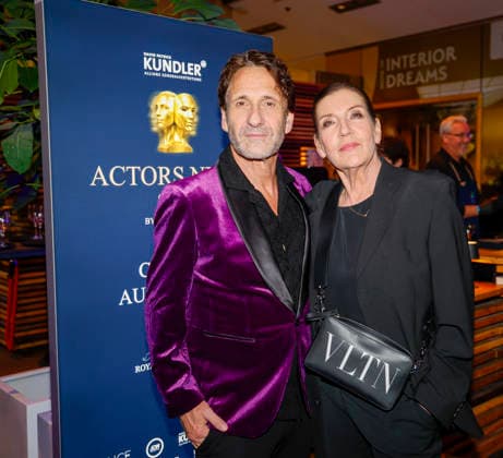 Falk-Willy Wild, Katy Karrenbauer bei Actors Night 2026 in dem Alice Rooftop & Garden im Living Berlin.
