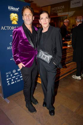 Falk-Willy Wild, Katy Karrenbauer bei Actors Night 2026 in dem Alice Rooftop & Garden im Living Berlin.