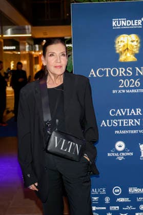 Katy Karrenbauer bei Actors Night 2026 in dem Alice Rooftop & Garden im Living Berlin.