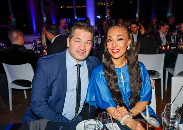 Bülent Sharif, Nadja Chavel bei Actors Night 2026 in dem Alice Rooftop & Garden im Living Berlin.