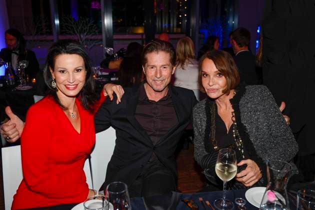 Katharina Gerhardt, Marc Zabinski, Anouschka Renzi bei Actors Night 2026 in dem Alice Rooftop & Garden im Living Berlin.