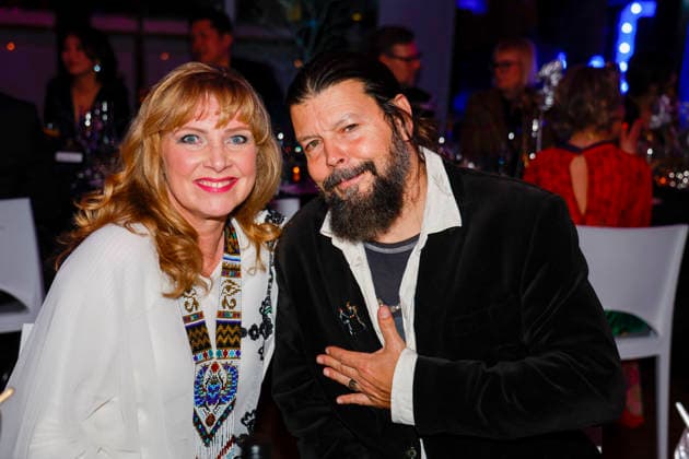 Nanna Kuckuck, Claude Duhamel bei Actors Night 2026 in dem Alice Rooftop & Garden im Living Berlin.