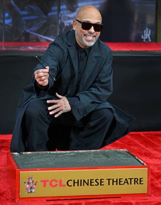 Comedian and actor Jo Koy is honored with a hand and footprint ceremony in the forecourt of the TCL Chinese Theatre in Los Angeles, California on Wednesday, February 11, 2026.  LAP20260211709 CHRISxCHEW