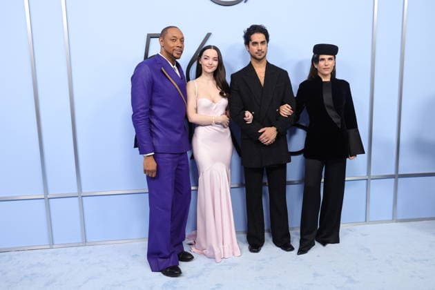Premiere of Amazon Primes 56 Days LOS ANGELES, CALIFORNIA - FEBRUARY 11 Karyn Usher, Dorian Missick, Karla Souza, Dove Cameron, Avan Jogia and Lisa Zwerling at the Los Angeles Premiere of Amazon MGM Studios Prime Original Series 56 Days at Hammer Museum on February 11, 2026 in Los Angeles, California Credit: AdMedia EDITORIAL USE ONLY  Copyright: xx AdMediax admphotostwo967995