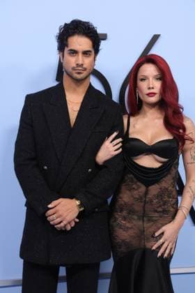 LOS ANGELES, CALIFORNIA - FEBRUARY 11 Avan Jogia and Halsey at the Los Angeles Premiere of Amazon MGM Studios Prime Original Series 56 Days at Hammer Museum on February 11, 2026 in Los Angeles, California Credit: USA - ZUMAa123 20260211_zaa_a123_055 Copyright: xAdMediax