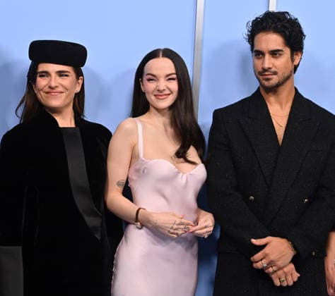 Amazon MGM Studios Prime Series ˜56 Days™ Premiere Karla Souza, Dove Cameron and Avan Jogia arriving to Amazon MGM Studios Prime Original Series 56 Days premiere held at the Hammer Museum on February 11, 2026 in Westwood, Ca. Westwood Hammer Museum California USA Copyright: xTammiexArroyox xAFF-USA.comx