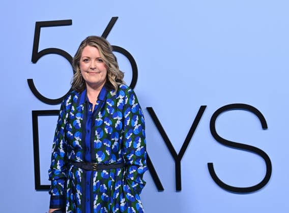 Amazon MGM Studios Prime Series ˜56 Days™ Premiere Catherine Ryan Howard arriving to Amazon MGM Studios Prime Original Series 56 Days premiere held at the Hammer Museum on February 11, 2026 in Westwood, Ca. Westwood Hammer Museum California USA Copyright: xTammiexArroyox xAFF-USA.comx