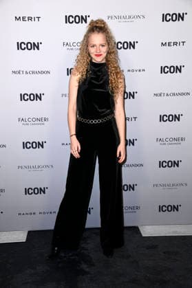 Kya-Celina Barucki beim ICON Movie Dinner 2026 im Restaurant Tim Raue. Berlin, 11.02.2026
