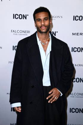 Tijan Njie beim ICON Movie Dinner 2026 im Restaurant Tim Raue. Berlin, 11.02.2026