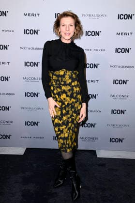 Franziska Weisz beim ICON Movie Dinner 2026 im Restaurant Tim Raue. Berlin, 11.02.2026