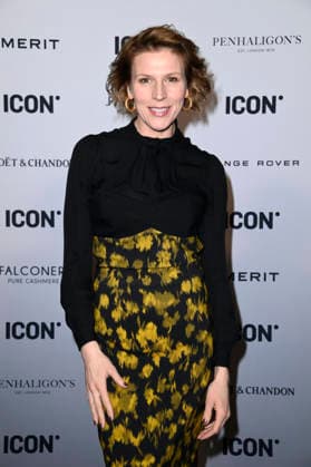 Franziska Weisz beim ICON Movie Dinner 2026 im Restaurant Tim Raue. Berlin, 11.02.2026