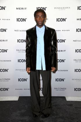 Benny Opoku-Arthur beim ICON Movie Dinner 2026 im Restaurant Tim Raue. Berlin, 11.02.2026