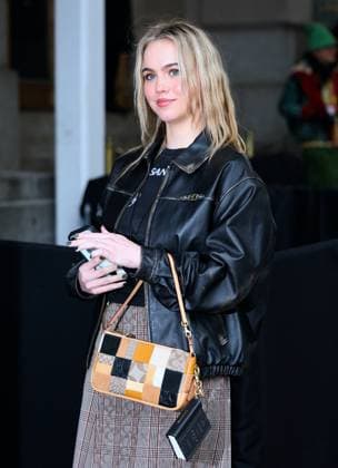 Celebs at The Coach Fashion Show - NYC Emma Brooks McAllister attends the Coach show during the New York Fashion Week, NY on February 11, 2026. Photo by Charles Guerin ABACAPRESS.COM New York NY  Copyright: xGuerinxCharles ABACAx