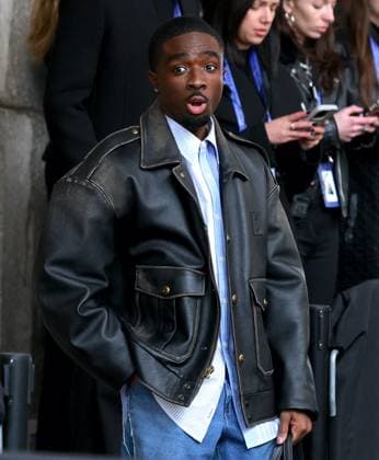 Celebs at The Coach Fashion Show - NYC Caleb McLaughlin attends the Coach show during the New York Fashion Week, NY on February 11, 2026. Photo by Charles Guerin ABACAPRESS.COM New York NY  Copyright: xGuerinxCharles ABACAx