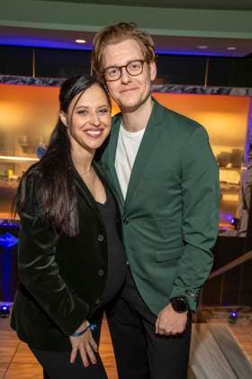 Nadja Jo Klapper und Johannes Heinrichs Schauspieler zu Gast bei der 15. Verleihung des Romantischen Kurzfilm Awards BLAUE BLUME, im Frederick™sBerlin am Mittwoch 11 Februar 2026 in Berlin Berlin Deutschland
