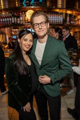 Nadja Jo Klapper und Johannes Heinrichs Schauspieler zu Gast bei der 15. Verleihung des Romantischen Kurzfilm Awards BLAUE BLUME, im Frederick™sBerlin am Mittwoch 11 Februar 2026 in Berlin Berlin Deutschland