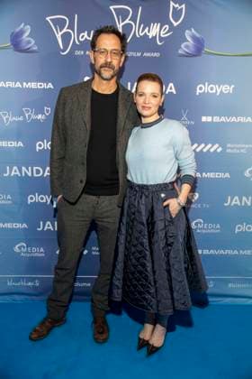 Christopher Doll und Karoline Herfurth Ehepaar Schauspielerin zu Gast bei der 15. Verleihung des Romantischen Kurzfilm Awards BLAUE BLUME, im Frederick™sBerlin am Mittwoch 11 Februar 2026 in Berlin Berlin Deutschland