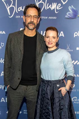 Christopher Doll und Karoline Herfurth Ehepaar Schauspielerin zu Gast bei der 15. Verleihung des Romantischen Kurzfilm Awards BLAUE BLUME, im Frederick™sBerlin am Mittwoch 11 Februar 2026 in Berlin Berlin Deutschland