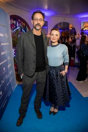 Christopher Doll und Karoline Herfurth Ehepaar Schauspielerin zu Gast bei der 15. Verleihung des Romantischen Kurzfilm Awards BLAUE BLUME, im Frederick™sBerlin am Mittwoch 11 Februar 2026 in Berlin Berlin Deutschland