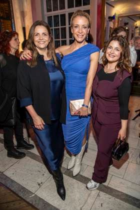 Rebecca Immanuel, Annika Ernst und Ronja Forcher Schauspielerinen zu Gast bei der 15. Verleihung des Romantischen Kurzfilm Awards BLAUE BLUME, im Frederick™sBerlin am Mittwoch 11 Februar 2026 in Berlin Berlin Deutschland