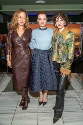 Coco Carjell, Karoline Herfurth und Franziska von Harsdorf zu Gast bei der 15. Verleihung des Romantischen Kurzfilm Awards BLAUE BLUME, im Frederick™sBerlin am Mittwoch 11 Februar 2026 in Berlin Berlin Deutschland
