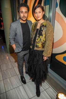 Omar und Agnes Kiyomi Decker zu Gast bei der 15. Verleihung des Romantischen Kurzfilm Awards BLAUE BLUME, im Frederick™sBerlin am Mittwoch 11 Februar 2026 in Berlin Berlin Deutschland