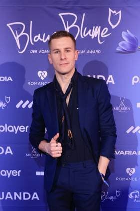Blaue Blume 2026 Lukas Sauer 15. Verleihung des Romantischen Kurzfilm Awards BLAUE BLUME im Frederick™s am Potsdamer Platz in Berlin Datum: 11.02.2026 Copyright: xEventpress Kratschx