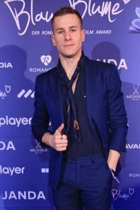 Blaue Blume 2026 Lukas Sauer 15. Verleihung des Romantischen Kurzfilm Awards BLAUE BLUME im Frederick™s am Potsdamer Platz in Berlin Datum: 11.02.2026 Copyright: xEventpress Kratschx