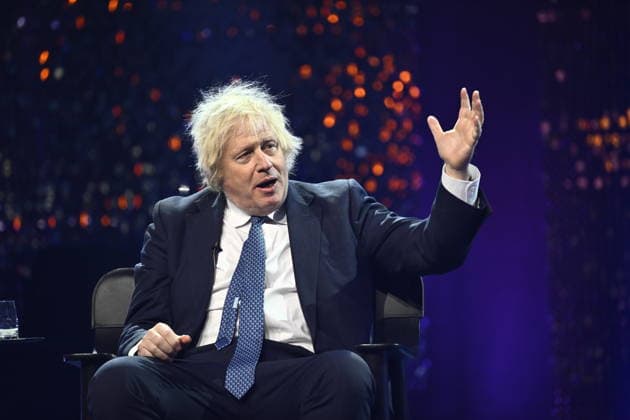 STOCKHOLM, SVERIGE 20260212 Boris Johnson talar pa det internationella tech-eventet Techarena pa Strawberry Arena i Stockholm. STOCKHOLM SVERIGE x10060x *** STOCKHOLM, SWEDEN 20260212 Boris Johnson speaks at the international tech event Techarena at Strawberry Arena in Stockholm STOCKHOLM SWEDEN x10060x  Copyright: xHenrikxMontgomery TTx TECHARENA pYYMmXr_JWU