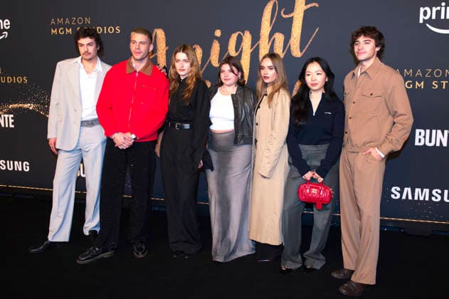 Justus Riesner, Ben Felipe, Sonja Weißer, Eli Riccardi, Andrea Guo, Runa Greiner und Frederic Balonier bei der Prime Video und Amazon MGM Studios - A Night to Remember Party im Rahmen der Berlinale 2026 im Von Greifswald. Berlin, 11.02.2026
