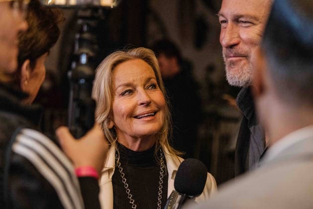 February 11, 2026, Santa Barbara, California, USA: Legendary actress Bo Derek is still a Ã¢â‚¬oe10Ã¢â‚¬Â as she makes a surprise appearance on the Red Red Carpet on Feb.11 at the 41st Santa Barbara International Film Festival (SBIFF) at the Arlington Theatre in downtown Santa Barbara, CA. Santa Barbara USA - ZUMAk144 20260211_znp_k144_006 Copyright: xAmyxKatzx