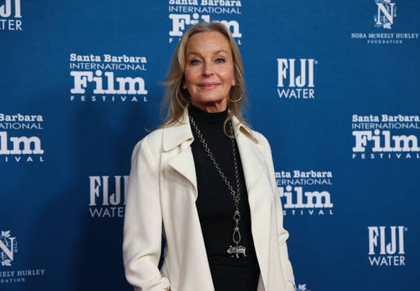February 11, 2026, Santa Barbara, California, USA: Legendary actress Bo Derek is still a Ã¢â‚¬oe10Ã¢â‚¬Â as she makes a surprise appearance on the Red Red Carpet on Feb.11 at the 41st Santa Barbara International Film Festival (SBIFF) at the Arlington Theatre in downtown Santa Barbara, CA. Santa Barbara USA - ZUMAk144 20260211_znp_k144_036 Copyright: xAmyxKatzx