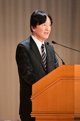 Crown Prince Akishino, FEBRUARY 12, 2026 : Japan National Team Organization Ceremony for the Milano Cortina 2026 Paralympic Winter Games in Tokyo, Japan.  aflo_319454248