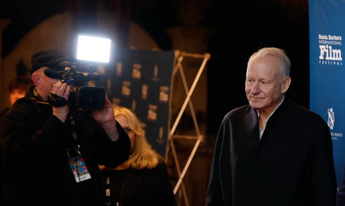 February 11, 2026, Santa Barbara, California, USA: Stellan Skarsgard arrives at the Montecito Award ceremony as part of the Santa Barbara International Film Festival on Wednesday, Feb. 11, 2026 at Arlington Theatre in Santa Barbara, CA. Santa Barbara USA  - ZUMAk144 20260211_znp_k144_049 Copyright: xAmyxKatzx