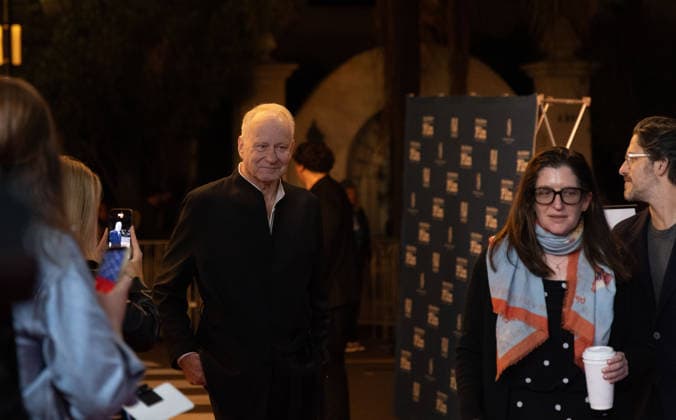 February 11, 2026, Santa Barbara, California, USA: Stellan Skarsgard arrives at the Montecito Award ceremony as part of the Santa Barbara International Film Festival on Wednesday, Feb. 11, 2026 at Arlington Theatre in Santa Barbara, CA. Santa Barbara USA  - ZUMAk144 20260211_znp_k144_053 Copyright: xAmyxKatzx