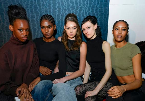Frederick Anderson Fall 2026 Collection Models backstage during the Frederick Anderson Fall 2026 Collection, held at Nebula in New York City, Wednesday February 11, 2026., Credit:Jennifer Graylock-Graylock.com Avalon United States, Jennifer Graylock, Jennifer Graylock, Jenifer Graylock  Copyright: xJenniferxGraylock-Graylock.comx xAvalonx 1074234705