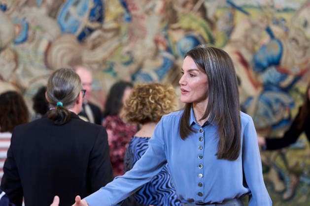 February 12, 2026, Madrid, Madrid, Spain: Queen Letizia of Spain attends an audience with representatives from the Association of Glaucoma Patients and Their Families (AGAF) at Zarzuela Palace on February 12, 2026 in Madrid, Spain Madrid Spain  - ZUMAg15_ 20260212_zaf_g15_049 Copyright: xJackxAbuinx