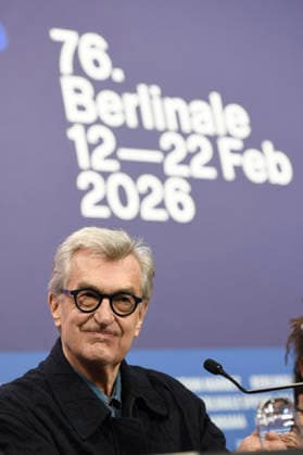 Wim Wenders bei der Pressekonferenz der internationalen Jury auf der Berlinale 2026 76. Internationale Filmfestspiele Berlin im Hotel Grand Hyatt. Berlin, 12.02.2026