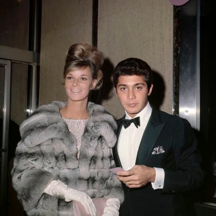 RECORD DATE NOT STATED Anne de Zogheb and Paul Anka at the New York premiere of My Fair Lady October 21, 1964 Photo by Irv Steinberg ** B.D.M. EDITORIAL USE ONLY  Copyright: x