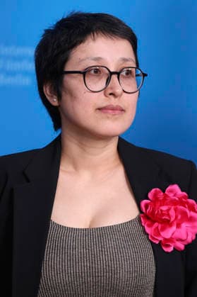 Shahrbanoo Sadat beim Photocall zum Kinofilm No Good Men Kabul Jan auf der Berlinale 2026 76. Internationale Filmfestspiele Berlin im Hotel Grand Hyatt. Berlin, 12.02.2026