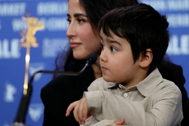 February 12, 2026, Berlin, Germany: Laila Mahmudi (L) and Liam Hussaini attend the press conference for No Good Men (Berlinale Special Gala) at the 76th Berlin International Film Festival (Berlinale) in Berlin. The festival runs from Feb. 12 to 22, 2026. Berlin Germany  - ZUMAf146 20260212_zip_f146_047 Copyright: xRouzbehxFouladix