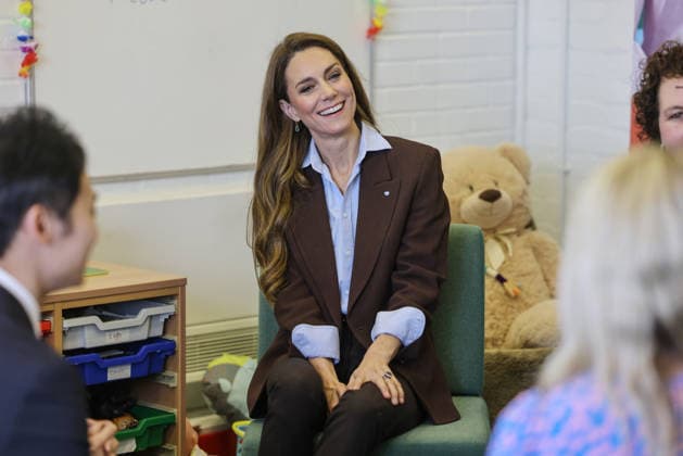 . 12 02 2026. London, United Kingdom. Kate Middleton, the Princess of Wales, during a visit to Castle Hill Academy in Croydon, South London.  xPoolx xi-Imagesx IIM-26565-0012