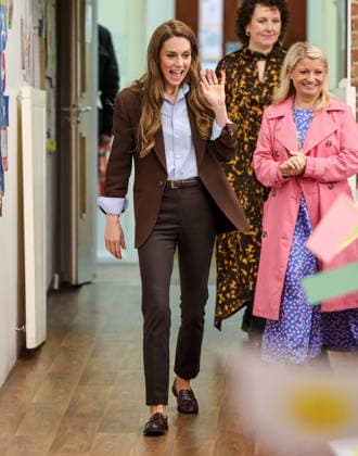 . 12 02 2026. London, United Kingdom. Kate Middleton, the Princess of Wales, during a visit to Castle Hill Academy in Croydon, South London.  xPoolx xi-Imagesx IIM-26565-0028