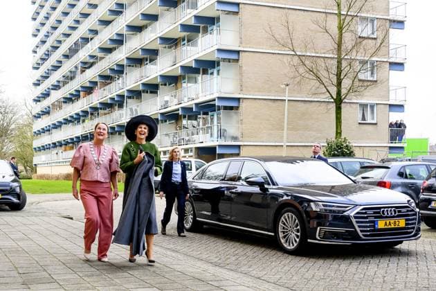 Purmerend, The Netherlands, 2026-02-12 15:00:00 PURMEREND, February 12, 2026, Purmerend. Queen Maxima during a visit to Purmerend. The visit focuses entirely on livability and how residents are committed to making their neighborhoods more pleasant, social, and safe. Queen Maxima will speak at four locations with Purmerend residents who are actively involved in their neighborhoods and with neighbors who have experience with the initiatives in their area. PHOTO: NLBeeld Patrick van Emst Credit: NL Beeld Patrick van Emst  Copyright: xx x