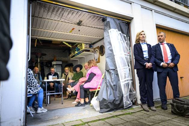 Purmerend, The Netherlands, 2026-02-12 15:03:27 PURMEREND, February 12, 2026, Purmerend. Queen Maxima during a visit to Purmerend. The visit focuses entirely on livability and how residents are committed to making their neighborhoods more pleasant, social, and safe. Queen Maxima will speak at four locations with Purmerend residents who are actively involved in their neighborhoods and with neighbors who have experience with the initiatives in their area. PHOTO: NLBeeld Patrick van Emst Credit: NL Beeld Patrick van Emst  Copyright: xx x